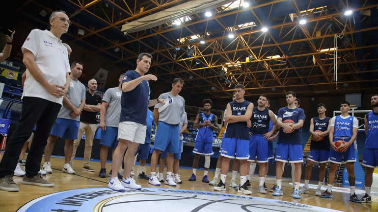 Μπάσκετ: Στο Ηράκλειο η αναμέτρηση Ελλάδα-Λετονία για το Παγκόσμιο