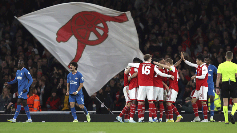 Europa League: Ο Τσάκα οδήγησε την Άρσεναλ στο «4Χ4», 1-0 την Αϊντχόφεν