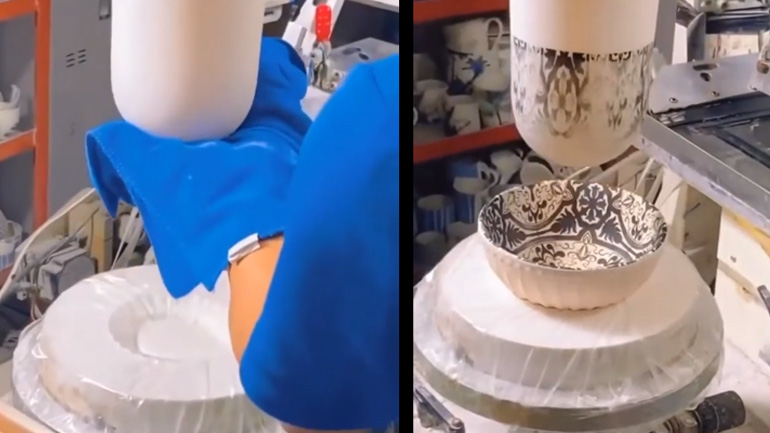 Σχέδια σε ένα μπολ