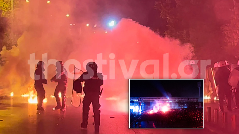 Σοβαρά επεισόδια μετά τη συναυλία του ράπερ «Λεξ» στη Θεσσαλονίκη