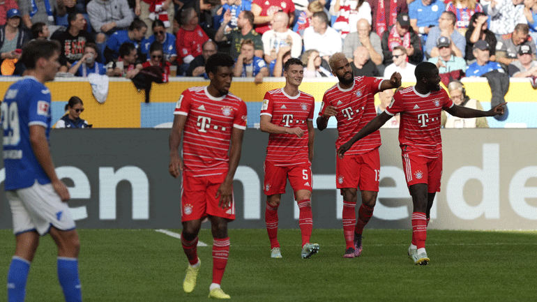Γερμανία: Πέρασε δεύτερη η Μπάγερν, 2-0 τη Χόφενχαϊμ