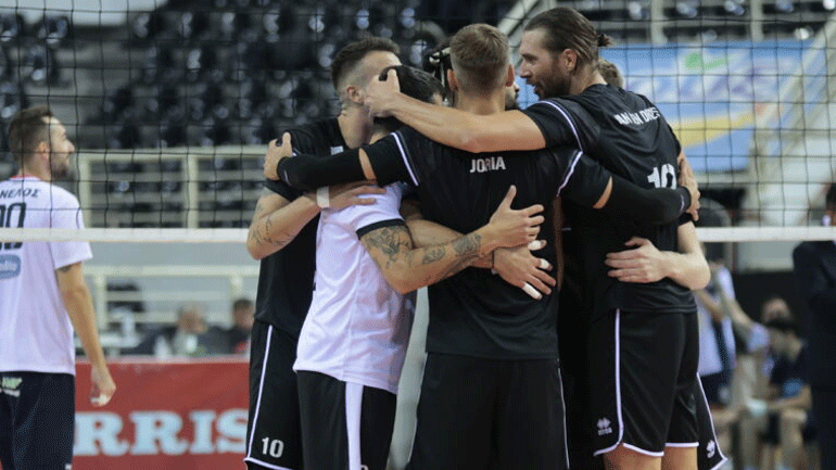 Volley League: Άνετα ο ΠΑΟΚ, 3-0 τον Πήγασο Πολίχνης