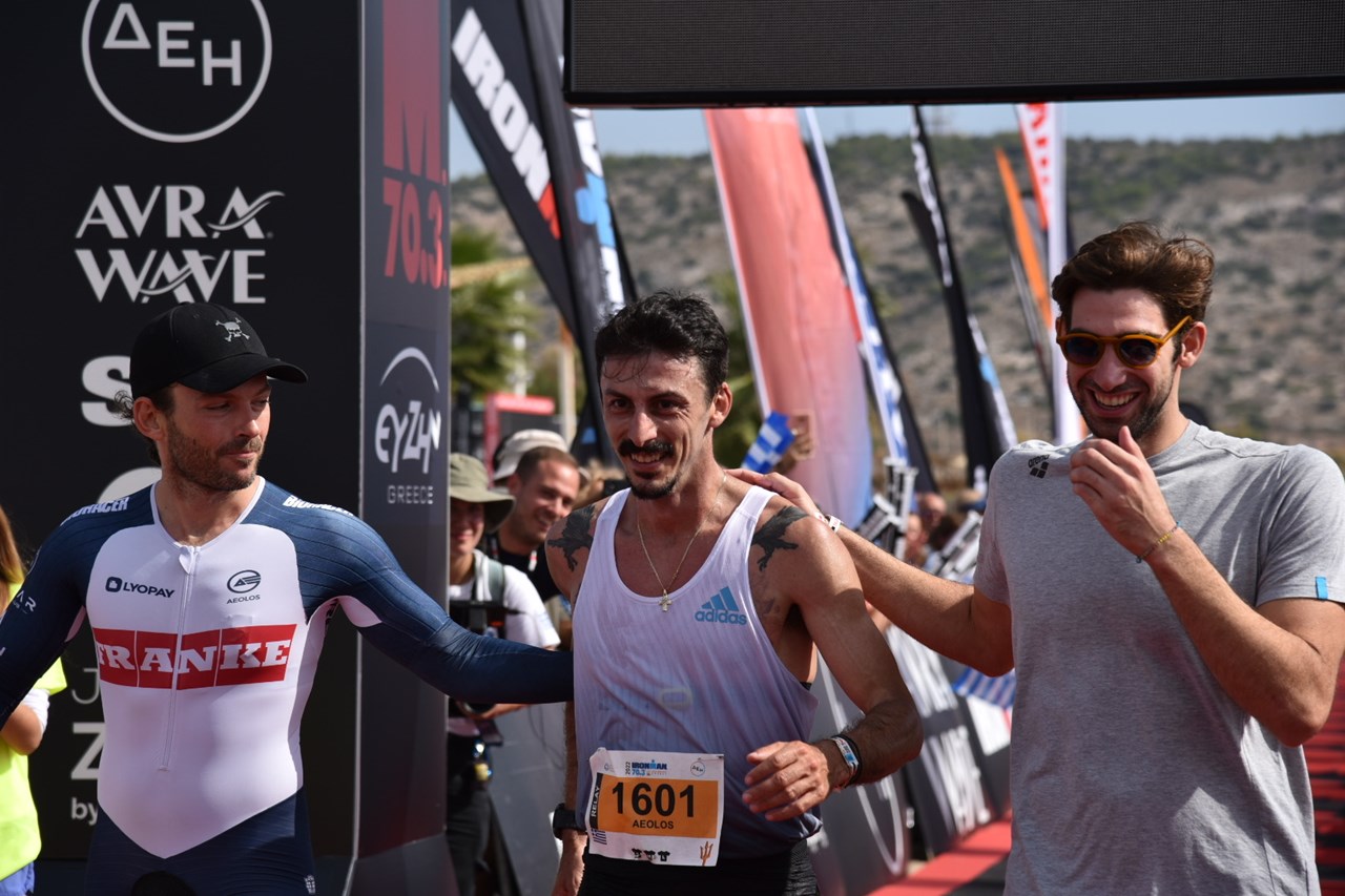 Η τριάδα "Αίολος" μετά τον τερματισμό