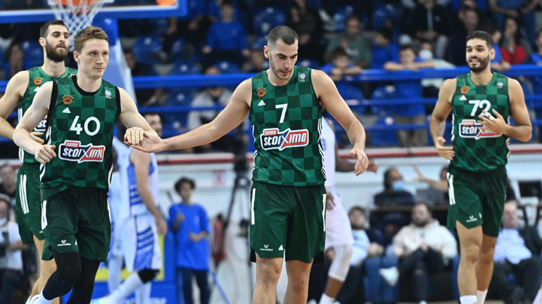 Basket League: «Περίπατος» για τον Παναθηναϊκό στη Νίκαια, 86-62 τον Ιωνικό