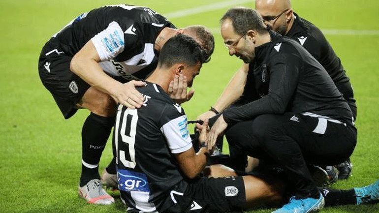 ΠΑΟΚ: Διάταση έσω πλαγίου ο Τσαούσης – Μυϊκό τραυματισμό ο Λύρατζης