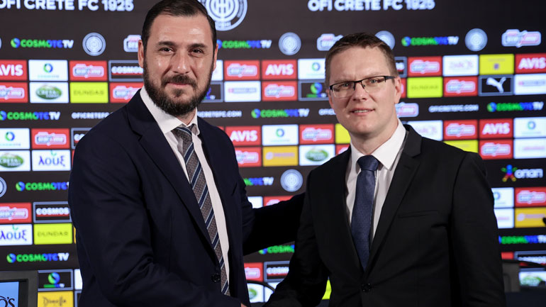 Ανακοινώθηκε και παρουσιάστηκε ο νέος προπονητής του ΟΦΗ, Βάλντας Νταμπράουσκας