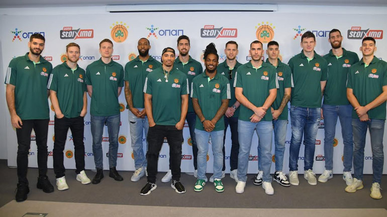 Η ομάδα της ΚΑΕ Παναθηναϊκός