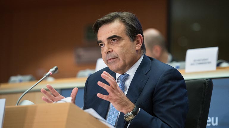 Βέλγιο: O αντιπρόεδρος της Ε.Ε. Mαρ. Σχοινάς για νέα γεωπολιτική πραγματικότητα