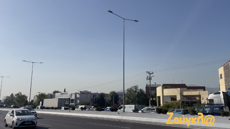 Κίνηση: Μποτιλιάρισμα στο ρεύμα καθόδου της Εθνικής Οδού