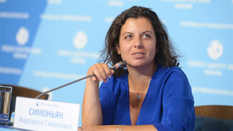 Η Αρμενία απαγόρευσε την είσοδο στη διευθύντρια του RT, Μαργκαρίτα Σιμονιάν