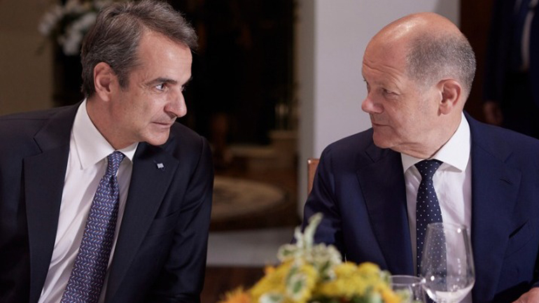 Στην Αθήνα ο Σολτς – Τι θα συζητήσει με Μητσοτάκη