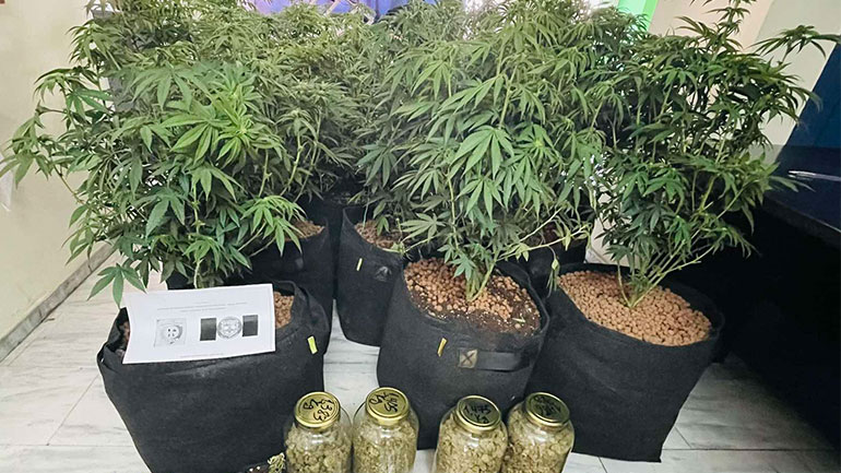 Για διακίνηση ναρκωτικών συνελήφθησαν δύο άτομα στον Άγιο Παντελεήμονα