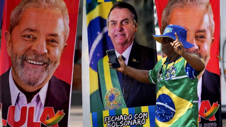 Βραζιλία: Στις έξι μονάδες το προβάδισμα του Λούλα έναντι του Μπολσονάρου