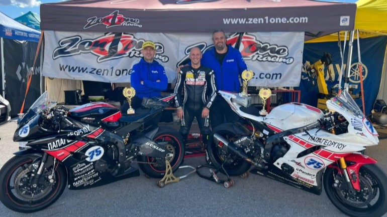 Δυο πρωταθλήματα από Έλληνες αναβάτες στο Βαλκανικό Πρωτάθλημα ταχύτητας