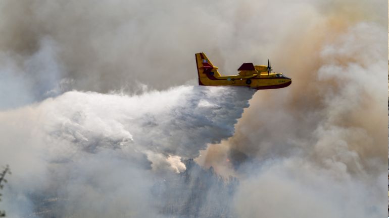 Πυρκαγιά σε χαράδρα στη Νέα Μαλεσιάδα Αιτωλοακαρνανίας