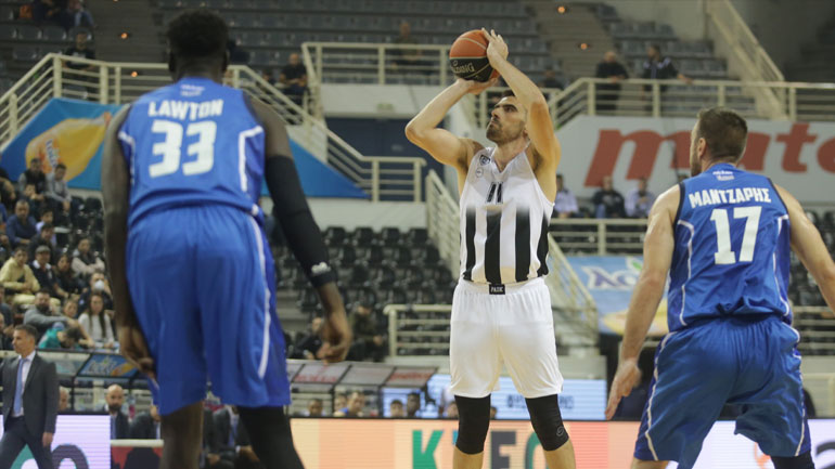 Αγχωτική νίκη για τον ΠΑΟΚ, 82-78 τον Ιωνικό