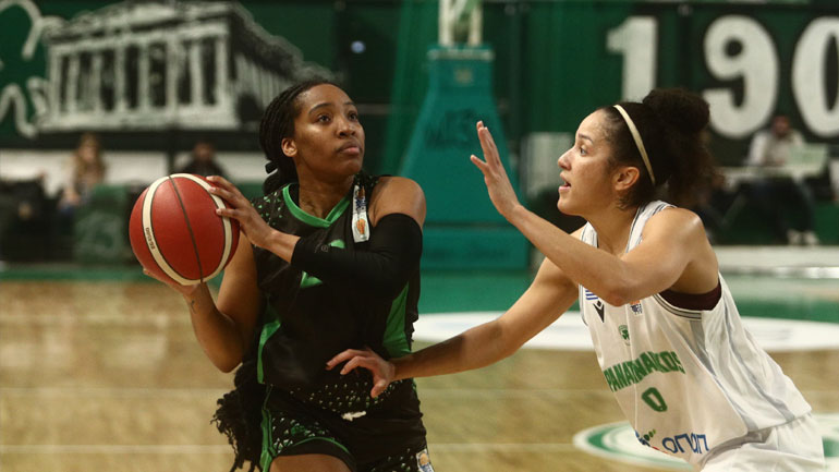 Μπάσκετ γυναικών: Έκανε το «4 στα 4» ο Παναθηναϊκός, 68-50 τον Εύνικο