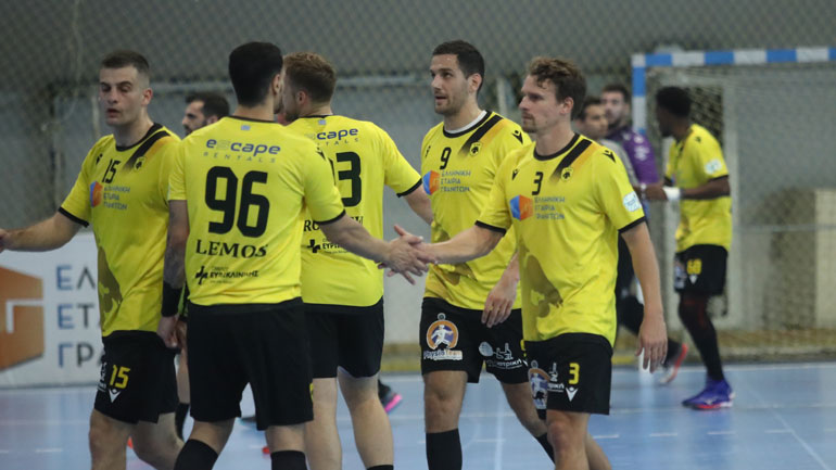 Χάντμπολ: Προβάδισμα πρόκρισης για την ΑΕΚ, 35-30 την  Χάρι Απ