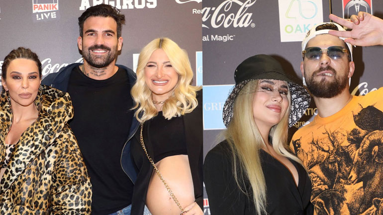 50Cent: Όλες οι celebrity εμφανίσεις στη συναυλία του στο ΟΑΚΑ με τον Κωνσταντίνο Αργυρό