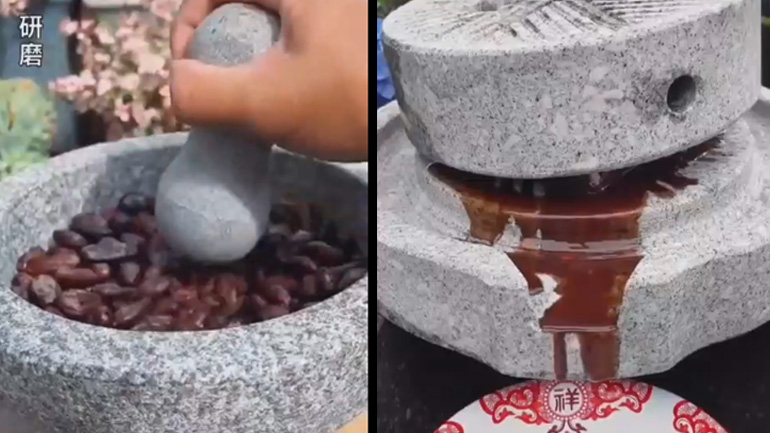 Παρασκευή λευκής σοκολάτας με την παραδοσιακή μέθοδο