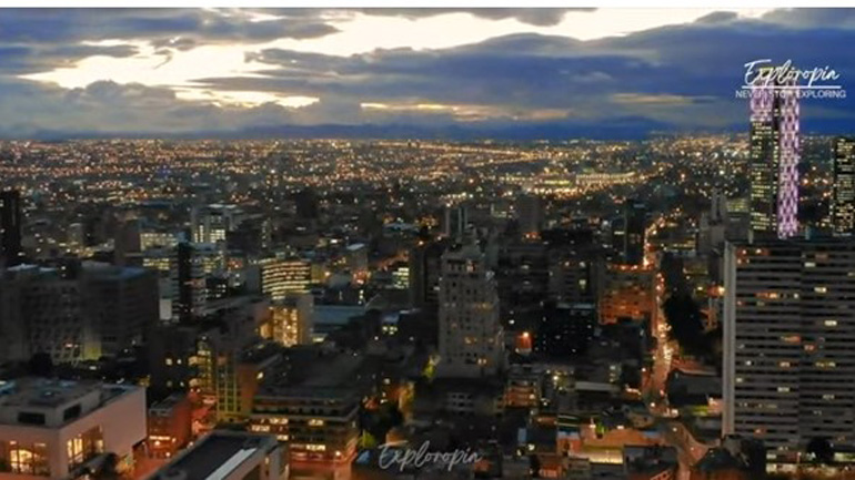 Η εξωτική Μπογκοτά από ψηλά