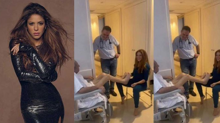 Shakira: Viral το βίντεο με την τραγουδίστρια να βοηθάει τον πατέρα της στο νοσοκομείο
