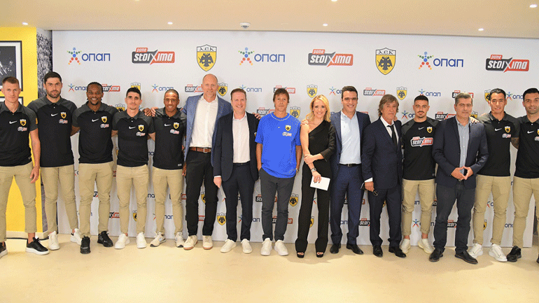 ΟΠΑΠ και ΠΑΕ ΑΕΚ μαζί για όγδοη συνεχή σεζόν