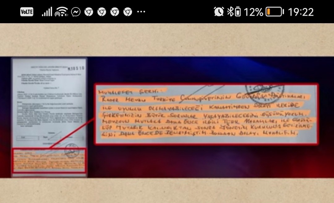 Το ντοκουμέντο με την καταγραφή της διαφωνίας του κατά τεκμήριο «ανθρώπου του Ερντογάν» Cuneyt Zapsu