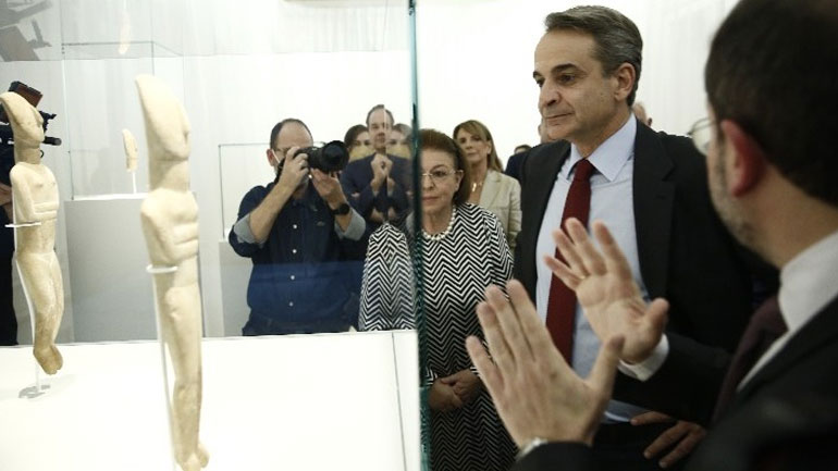 Μητσοτάκης: Χαράσσουμε ένα βατό μονοπάτι επαναπατρισμού και άλλων πολύτιμων τμημάτων της πολιτιστικής μας κληρονομιάς