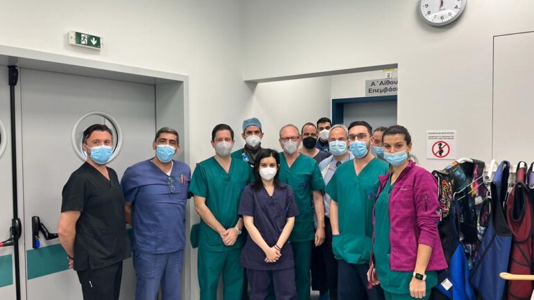 Πρώτη διακαθετηριακή εμφύτευση αορτικής βαλβίδας στο νοσοκομείο «Σωτηρία»