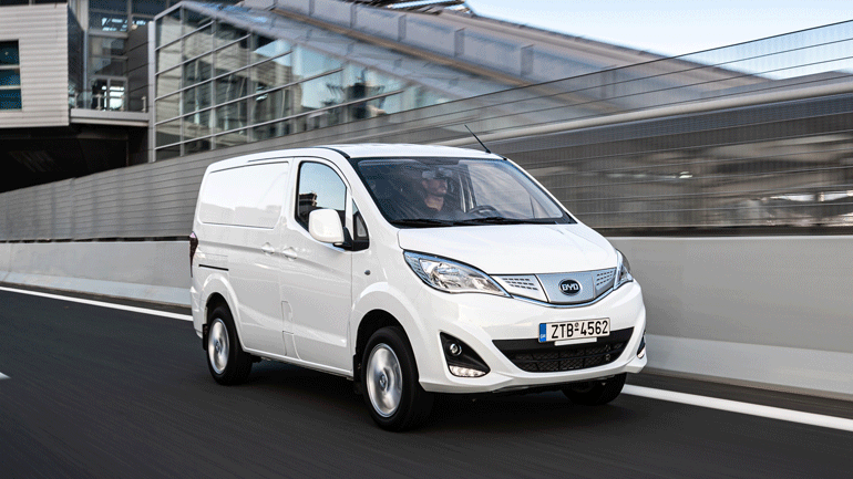 Η BYD έρχεται στην Ελλάδα και μας παρουσιάζει το νέο της Van