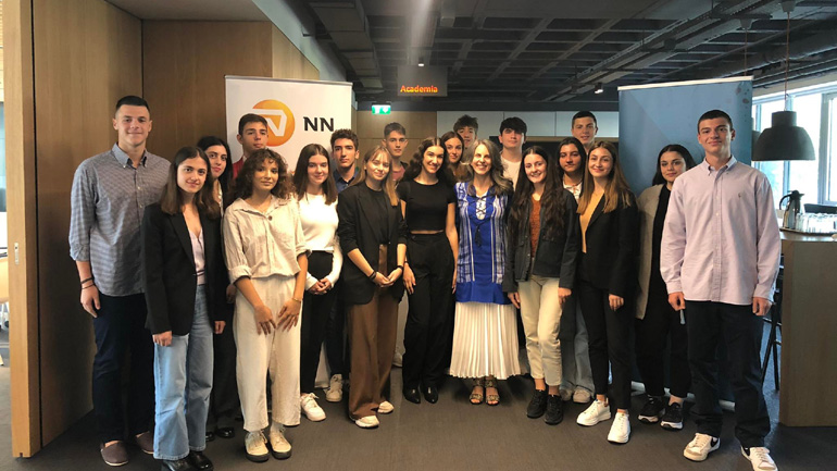 Η NN Hellas συνεχίζει να επενδύει στη νέα γενιά μέσα από το πρόγραμμα «Leaders for a Day»