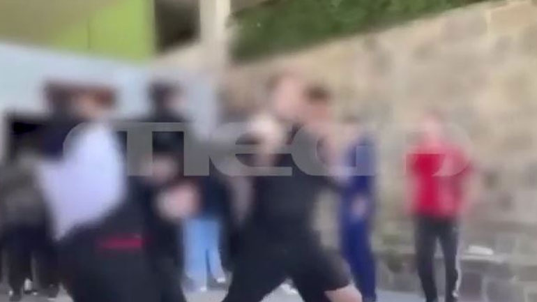Θεσσαλονίκη: Βίντεο ντοκουμέντο από την άγρια συμπλοκή μαθητών σε ιδιωτικό σχολείο