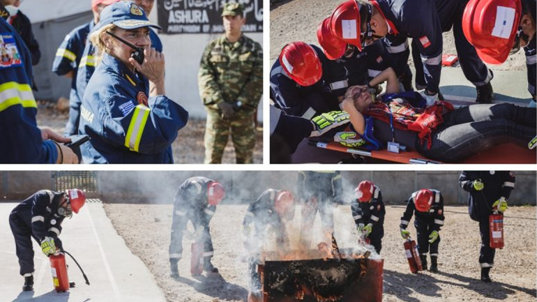Μαλακάσα: Εκπαίδευση προσφύγων στην αντιμετώπιση φυσικών καταστροφών