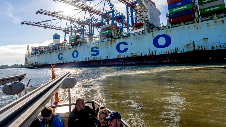 ΗΠΑ σε Γερμανία: Nα μην επιτραπεί στην Κίνα να αποκτήσει ποσοστό ελέγχου στο λιμάνι του Αμβούργου