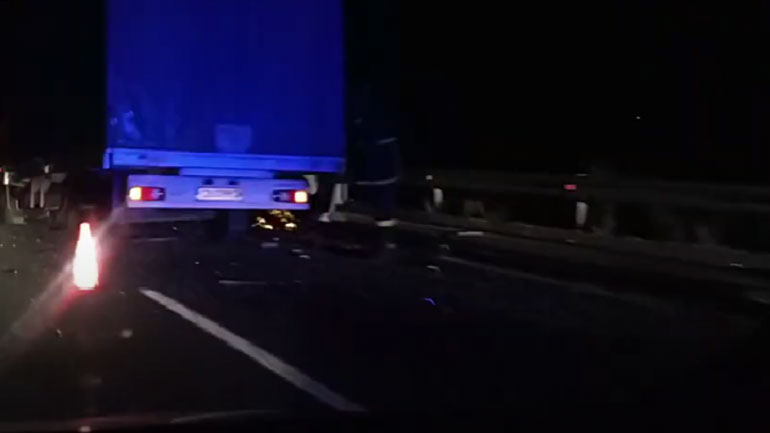 Γρεβενά: Σύγκρουση δύο φορτηγών στην Εγνατία Οδό