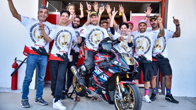 O Δημήτρης Καρακώστας Πρωταθλητής Ταχύτητας Ελλάδος στην κατηγορία Superbike