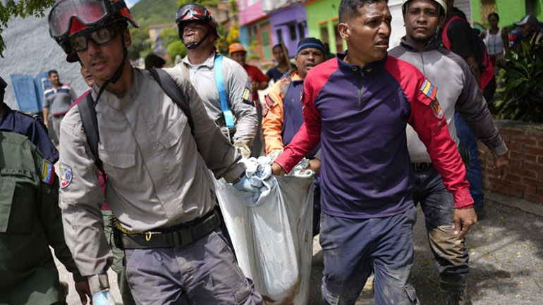 Βενεζουέλα: Τουλάχιστον επτά νεκροί από νέες κατολισθήσεις και πλημμύρες