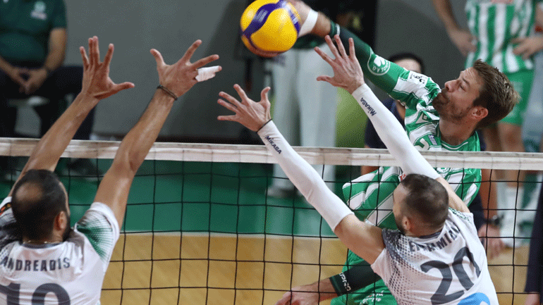 Volley League: Ο Μίλωνας νίκησε εύκολα τον Παναθηναϊκό