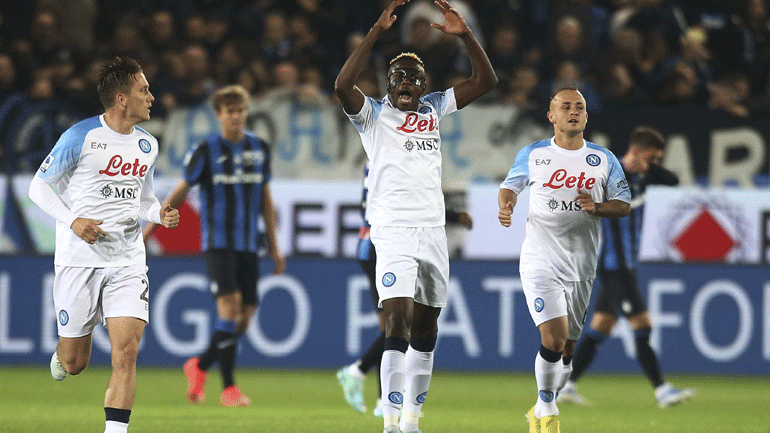 Ιταλία: Ασταμάτητη η Νάπολι, 2-1 την Αταλάντα στο Μπέργκαμο