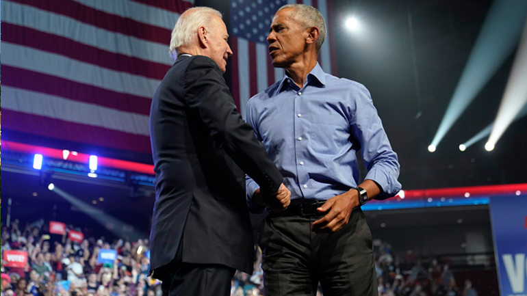 Ενδιάμεσες εκλογές ΗΠΑ: Μπάιντεν και Ομπάμα για την υπεράσπιση της δημοκρατίας, ο Τραμπ για το αμερικανικό όνειρο