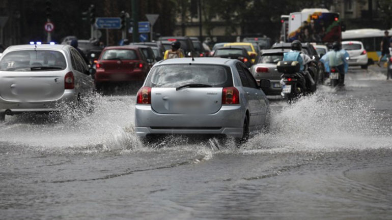 Ποιοι δρόμοι είναι κλειστοί στην Αττική λόγω της κακοκαιρίας