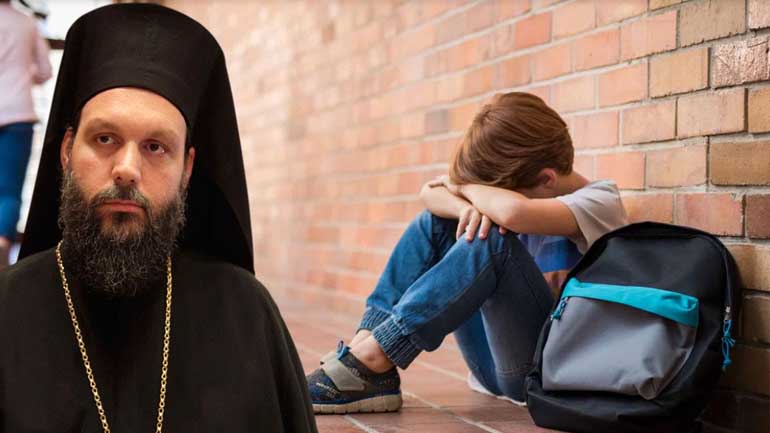 Ο Μητροπολίτης Ν. Ιωνίας Γαβριήλ δίπλα σε μαθητές και καθηγητές με αφορμή την ενδοσχολική βία