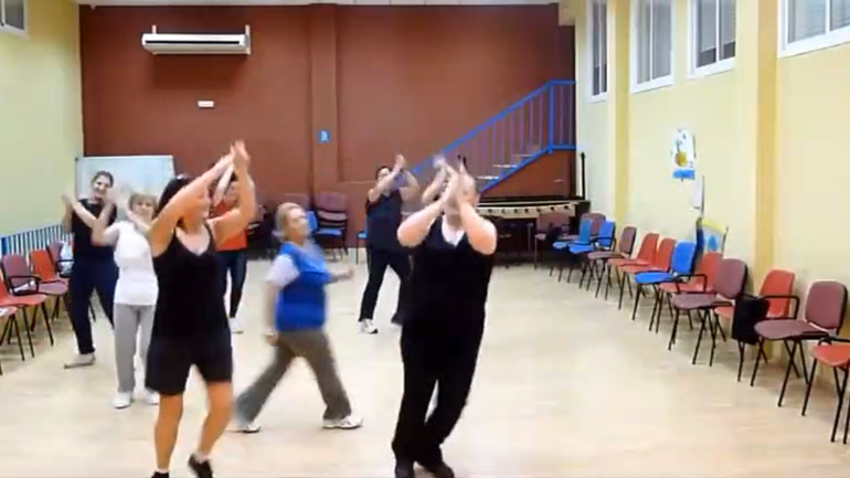 Προβλήματα συγχρονισμού κατά τη διάρκεια ενός μαθήματος Zumba