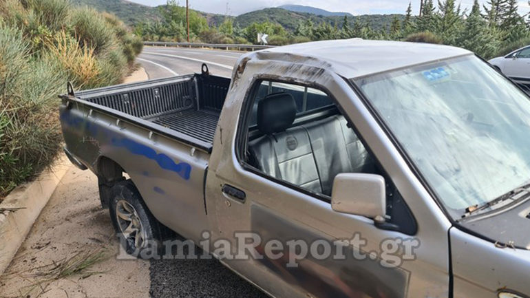 Σοβαρό τροχαίο στον επαρχιακό δρόμο Λαμίας – Δομοκού: Ο οδηγός πετάχτηκε εκτός οχήματος