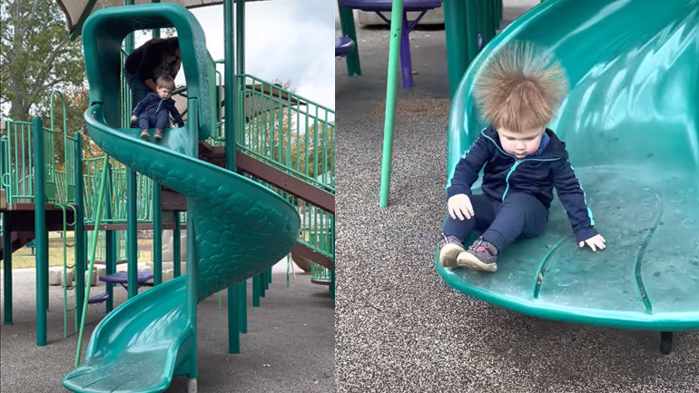 Η τσουλήθρα που αλλάζει το κούρεμα