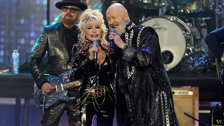 Η Ντόλι Πάρτον στο Rock and Roll Hall of Fame