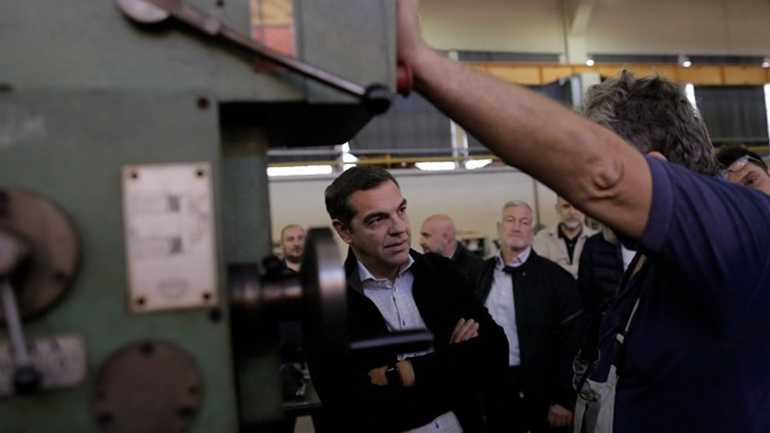 Τσίπρας στο αμαξοστάσιο της ΟΣΥ: Η «λεηλασία του Δημοσίου» από την κυβέρνηση της Νέας Δημοκρατίας θα τελειώσει