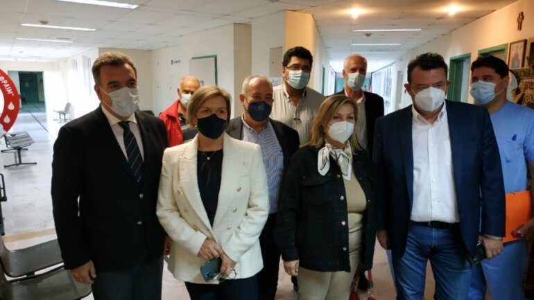 Επίσκεψη Αναπληρώτριας Υπουργού Υγείας Μίνας Γκάγκα στο Γ.Ν. Ρόδου «ΑΝΔΡΕΑΣ ΠΑΠΑΝΔΡΕΟΥ»