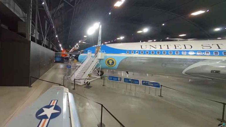 Σπάνιο βίντεο μέσα από το μουσείο της Αεροπορίας των ΗΠΑ